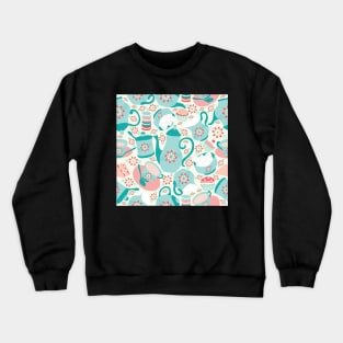 English Tea-Time Crewneck Sweatshirt